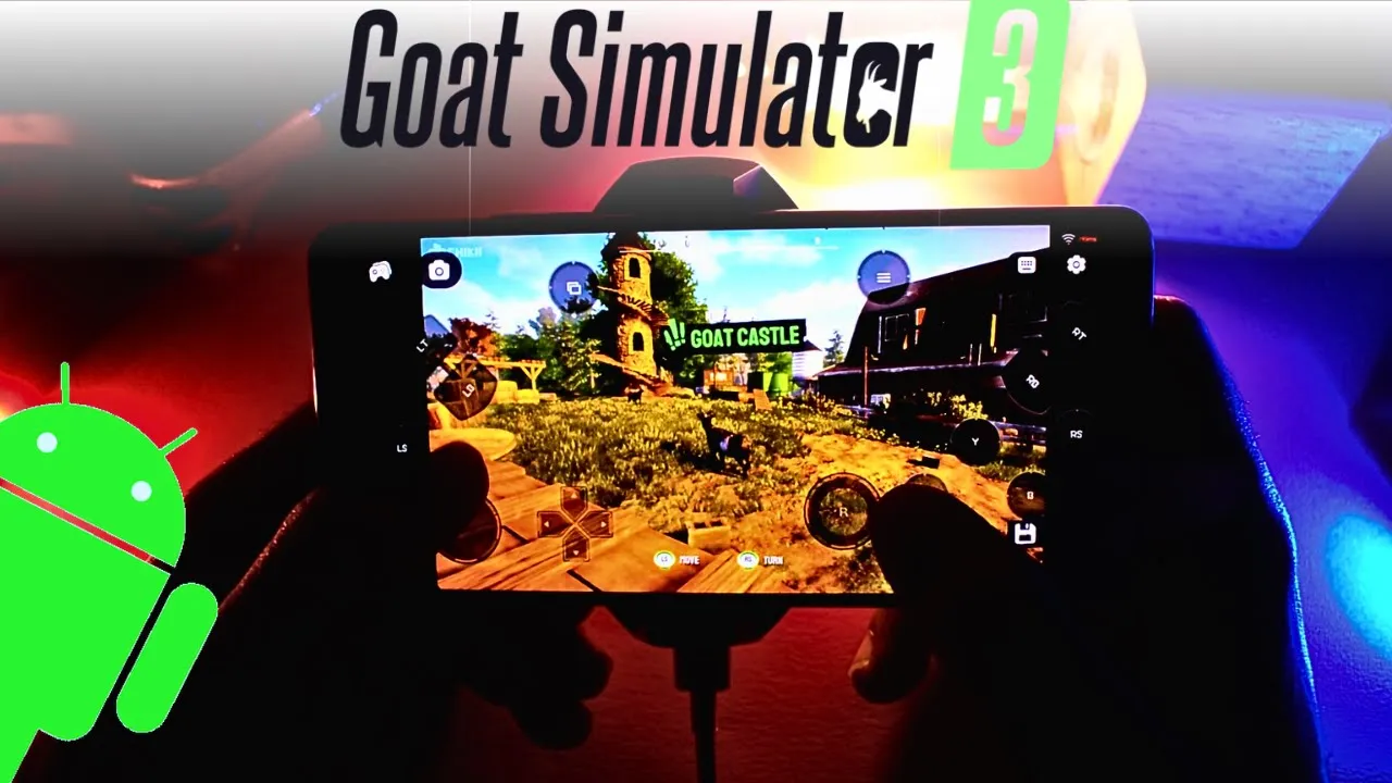 Goat Simulator 3 Mobile Android Gameplay - Android Cloud Gaming - Chikii
