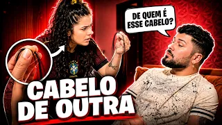 CHEGUEI EM CASA COM CABELO DE OUTRA!