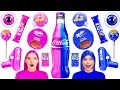 Download Lagu Comida Rosa vs Comida Azul Desafio | Guerra Alimentar Engraçada por AZaZa Challenge