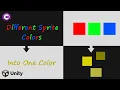 Changing All Sprite Colors To Colors With Different Grades Unity Game Engine