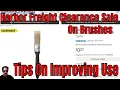 Harbor Freight Brush Clearance Sale
