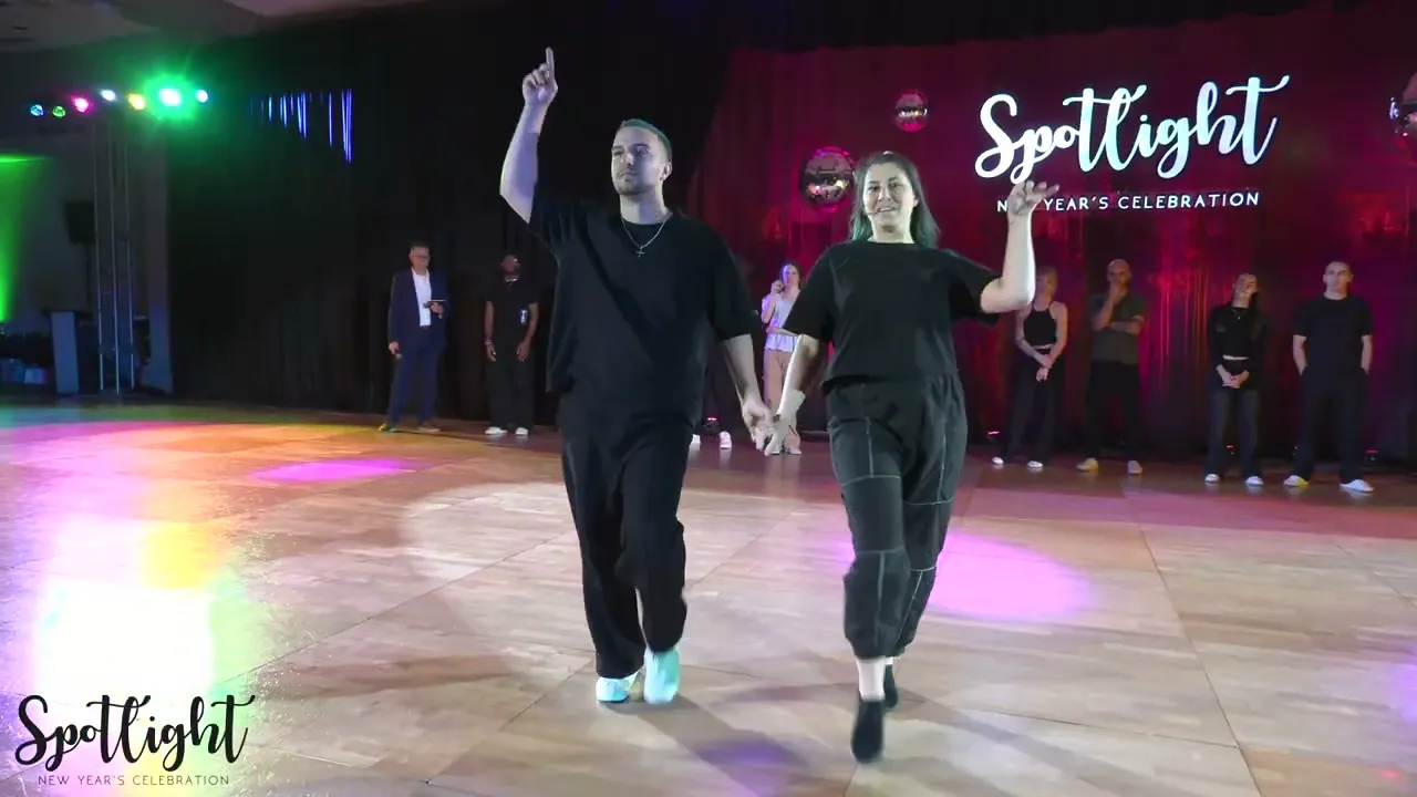 Spotlight New Year's Celebration 2025/2026 Advanced Strictly Swing Ryan Osbourn & Alyssa Tyler