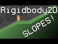 How to deal with SLOPES in Unity 2D using built in Physics