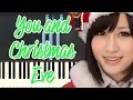 Download Lagu 🎹 AKB48 - Anata to Christmas Eve (Piano Tutorial Synthesia)❤️♫