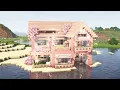 Download Lagu [Minecraft] How to Build a Cherry Beach House / Tutorial