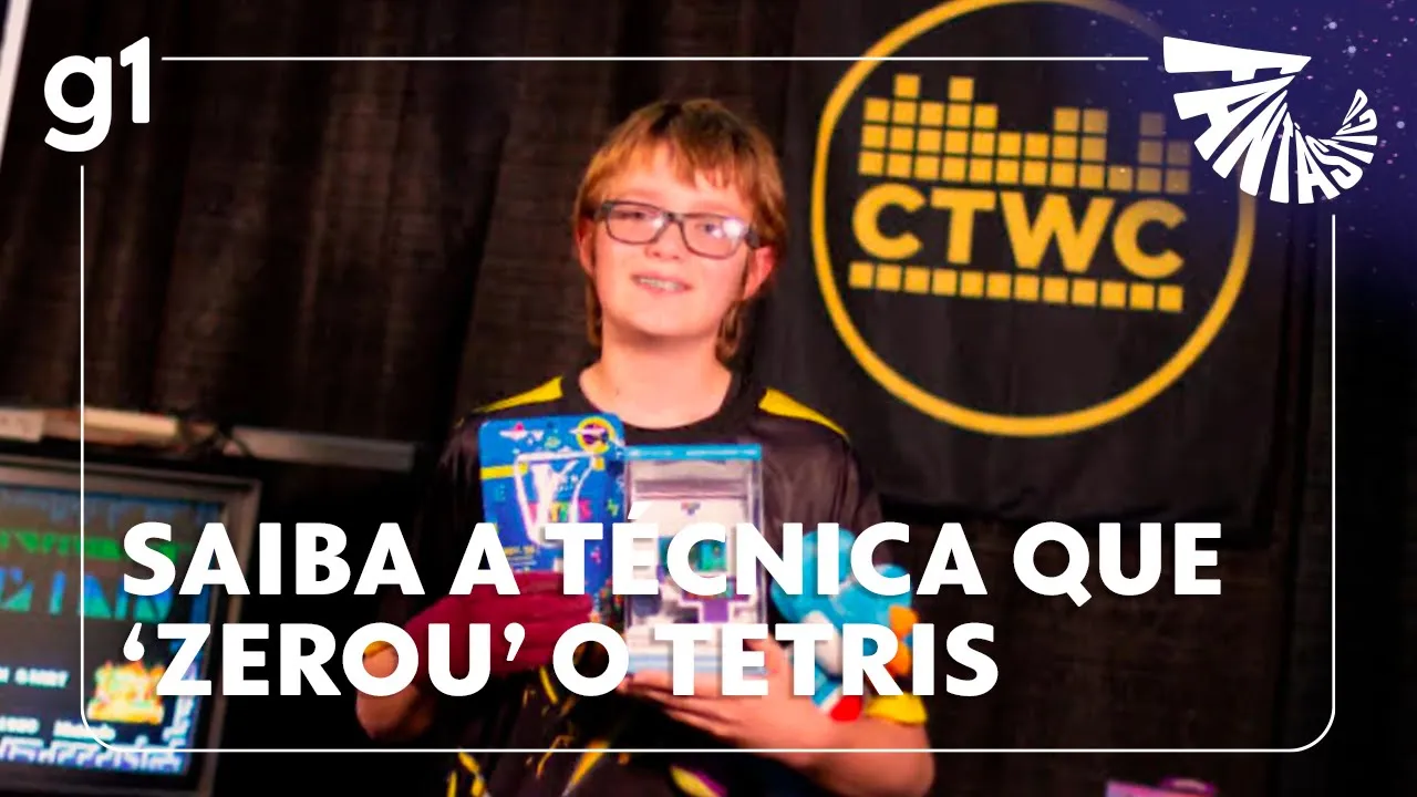 Adolescente que venceu o Tetris fala da técnica que usou para ser o 1º a 'zerar' o jogo | FANTÁSTICO