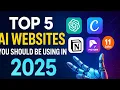 Top 5 AI Tools You Must Use in 2025 Boost Productivity Save Time