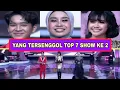 Hasil Virtual Gift Dan Jumlah SO Top 7 DA 7 Show Malam Ke 2
