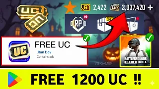 1200 how to get free uc in bgmi bgmi free uc free uc 