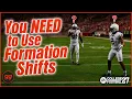 The Ultimate Formation Shift Tutorial in College Football 27