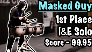 Download The BEST Drum Solo Ever - Masked Guy I\u0026E 1st Place (99.95 - Galactic Class) MP3