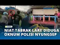 Lagu Niat Kabur Usai Tabrak Motor, Nasib Oknum Polisi Ini Berakhir di Dalam Kali