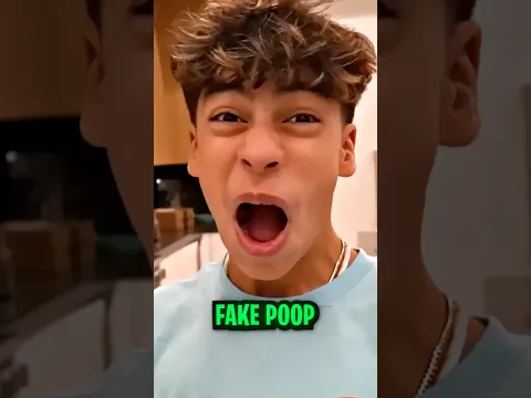 Ferran Threw Fake Poop At His Mom! 😂