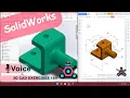 SolidWorks 3D CAD EXERCISES 160 StudyCadCam Solution Tutorial