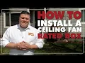 How To Install A Ceiling Fan Rated Box