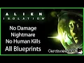 Download Lagu [No Commentary] Alien: Isolation (PC) - No Damage Nightmare, No Human Kills, All Blueprints