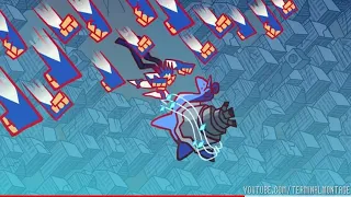 What killed the dinosaurs Urshifu punches through Lapras Protect - Gigantamax Battle Royale Clip