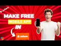 How to make free app without coding - Jotform Tutorial