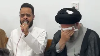 الرادود حيدر البياتي يقرأ قصيدة ما يحاچيها في حفل تكريمه بحضور سماحة السيد محمد صادق الخرسان ١٤٤٤ه  دندنها