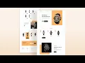 Create a Responsive Watches E-commerce Website Design Using HTML CSS JavaScript