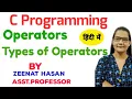Operators in C in Hindi Lec-5 C Programming Tutorial in Hindi