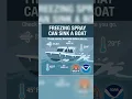 Freezing Spray Can Sink a Boat