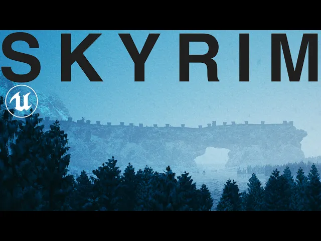The True Scale of Solitude: Skyrim in UNREAL ENGINE 5!