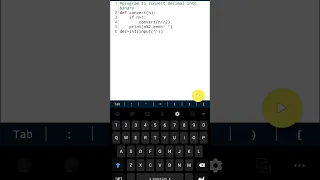 Program to Convert Decimal to Binary in Python Python