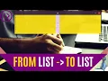 Move one item from a listbox to an other - Python3 Tkinter