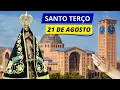 Download Lagu SANTO TERÇO DE APARECIDA DE HOJE - 21/08/2023 | MISTÉRIOS GOZOSOS | TERÇO DE APARECIDA HOJE SEGUNDA