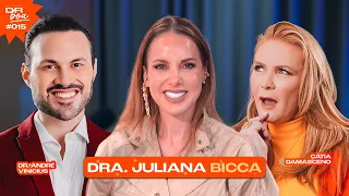 Dra. Juliana Bicca, Cátia Damasceno e Dr. André Vinicius no DR Boa Podcast #015