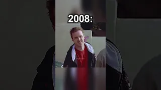 Aaron Paul Then Vs Now Breaking Bad Shorts 