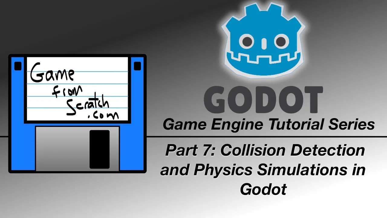 Godot Tutorial -- Collision Detection and Physics Simulations in Godot