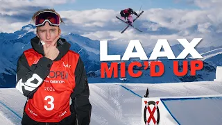 Mic`d Up during a Freeski Worldcup Final!