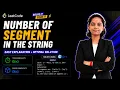 LeetCode 434 Number of Segments in a String O n Time O n Space Easy Solution