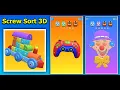 Screw Sort 3D Puzzle Game Unity Source Code with Admob Ads Integrated