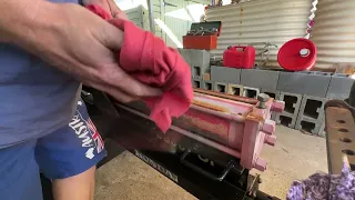 Log splitter - ram seal replacement