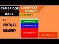 39 CAMBRIDGE IGCSE 0478-0984 3 3 Virtual memory