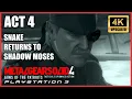 Download Lagu METAL GEAR SOLID 4 - Snake Returns to Shadow Moses [4K PS3 UPSCALED] - The Boss Extreme -