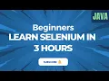 Selenium Java Full Course Step-by-Step Automation Testing Tutorial