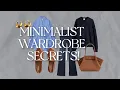 BUILD THE PERFECT MINIMALIST WARDROBE in 12 Minutes - What You re Missing