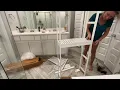 Over the Toilet Storage Unit Unboxing Assembly and Review Bathroom Organization Made Easy