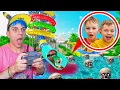 Download Lagu WATER SLIDE EATER mangia VLAD e NIKI ripresi CON IL DRONE!!