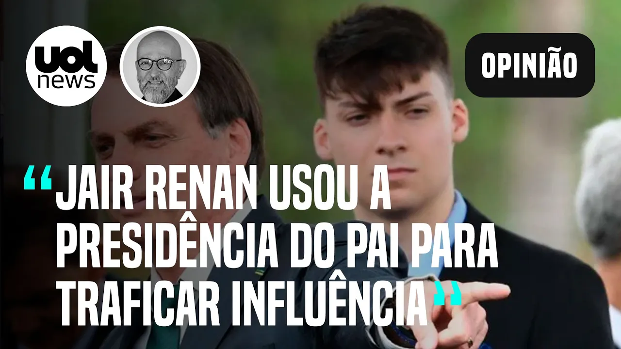 Josias: Jair Renan Bolsonaro é personagem que transitou por Brasília fazendo tráfico de influência