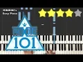 Download Lagu [PRODUCE X 101] X1-MA (_지마) 《Piano Tutorial》 ★★★★☆ [Sheet]