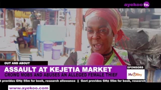 ayekoo news top story lady stripped naked and abused at kejetia market