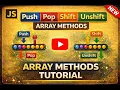 Array Methods Explained Push Pop Shift Unshift in JS Beginner Friendly
