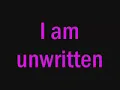 Unwritten - Natasha Bedingfield - Lyrics