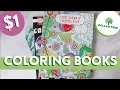 DOLLAR TREE COLORING BOOKS Comparing Dollar Store Adult Coloring Books to Amazon KDP Createspace