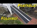 Vevor Portable Folding Aluminum Wheel Chair Ramp Ideal For Wheelchairs and Mobility Scooters